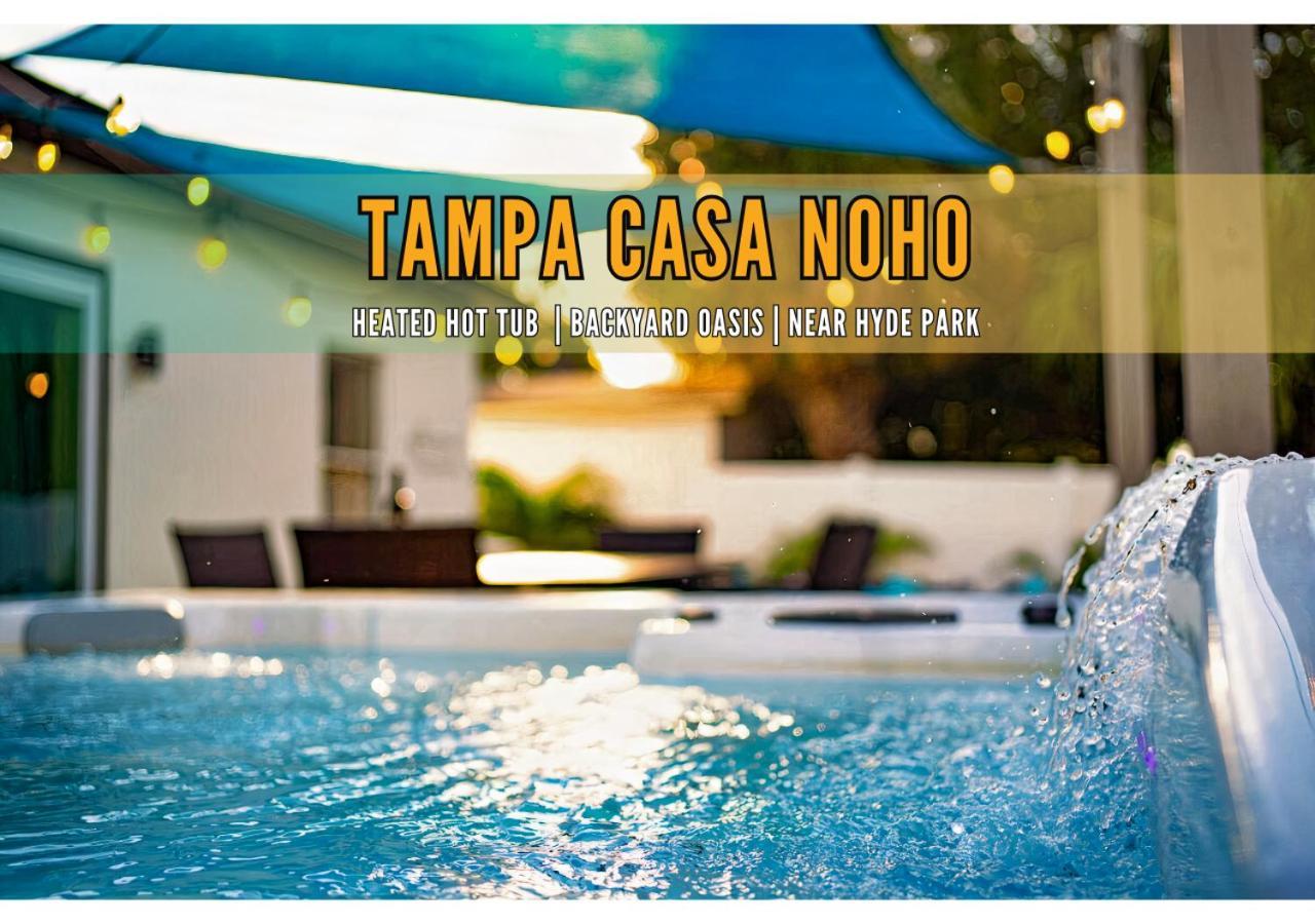 Casa Noho In Central Tampa, Hot Tub, Near Hyde Park Exterior photo